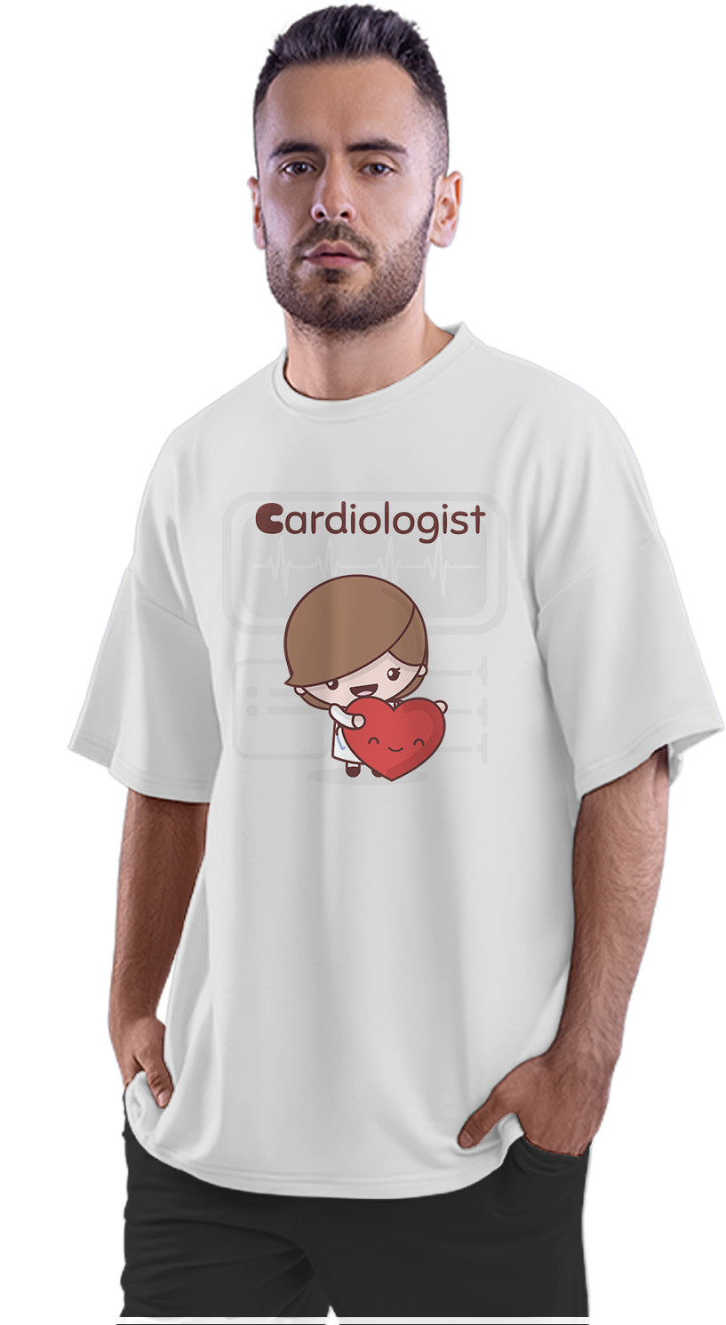 Cardiologist - Heart Doctor Oversized Unisex T-shirt