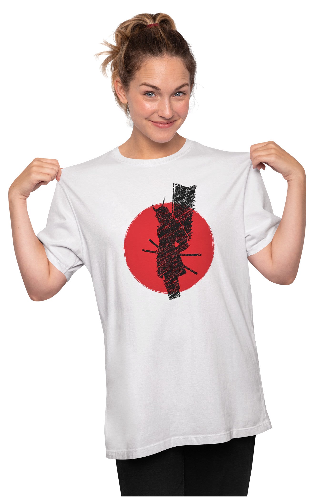 Samurai - Japanese Artwork Oversized Unisex T-shirt