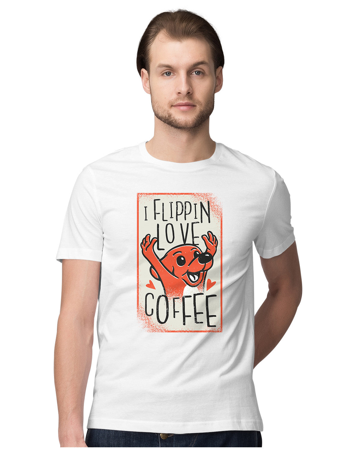 I Flippin Love Coffee - Red Dog