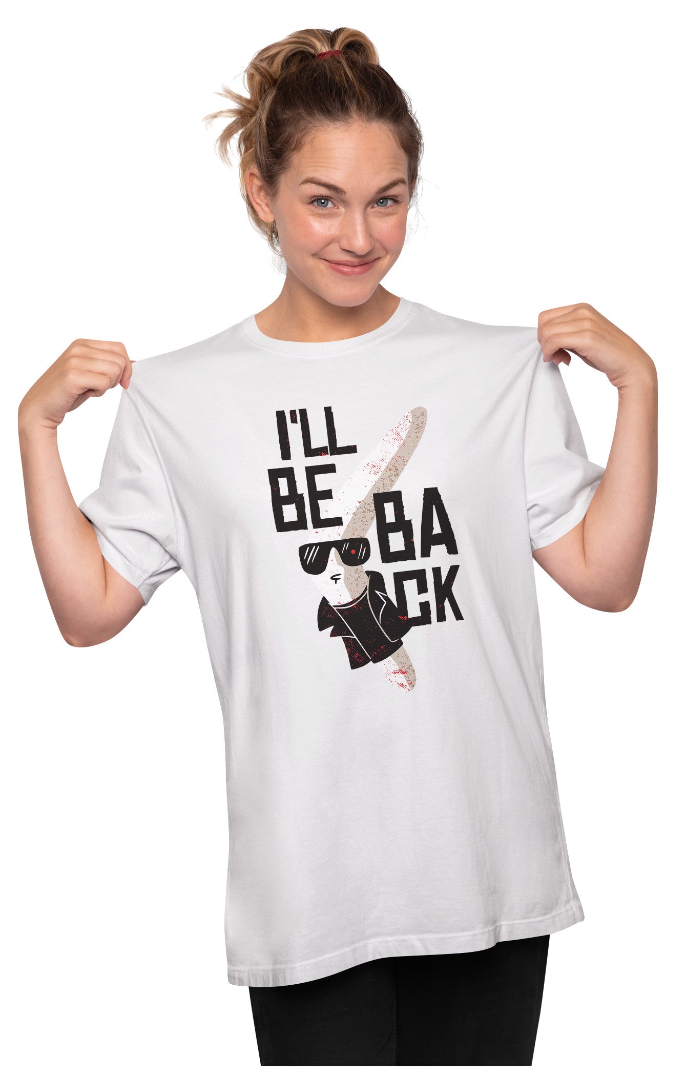 I'll Be Back - Terminator Boomerang Oversized Unisex T-shirt