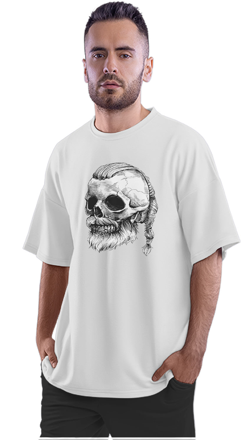 Viking Skull Oversized Unisex T-shirt