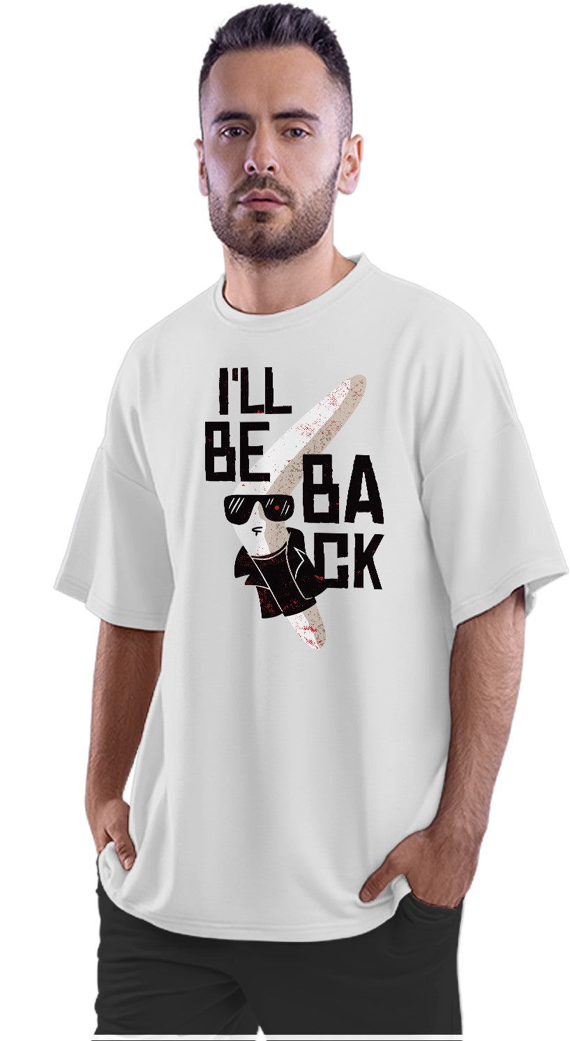 I'll Be Back - Terminator Boomerang Oversized Unisex T-shirt
