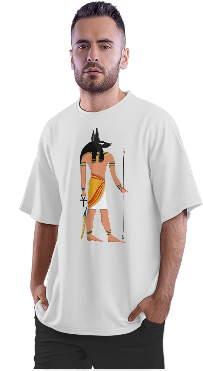 Anubis - The God Of The Afterlife Oversized Unisex T-shirt