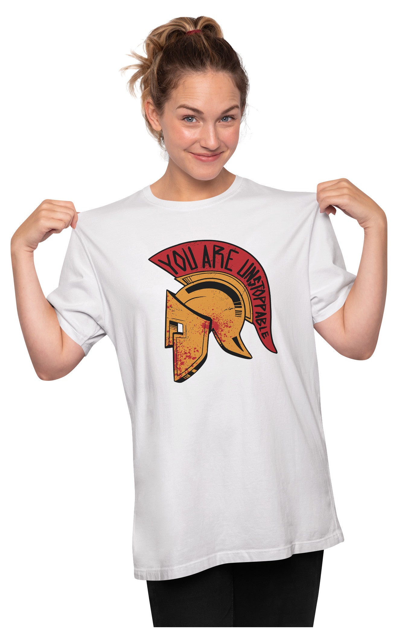 You Are Unstoppable - Spartan Oversized Unisex T-shirt