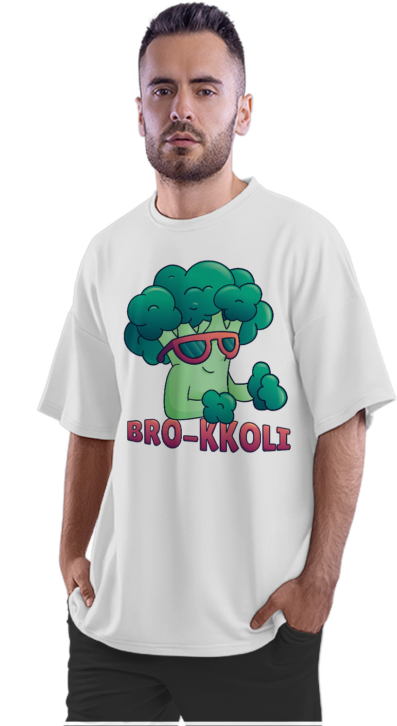 Bro-Kkoli - Broccoli Bro - Cool Dude Oversized Unisex T-shirt