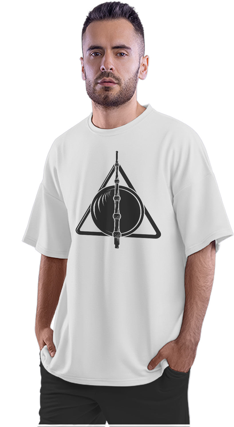 Deathly Hallows Oversized Unisex T-shirt