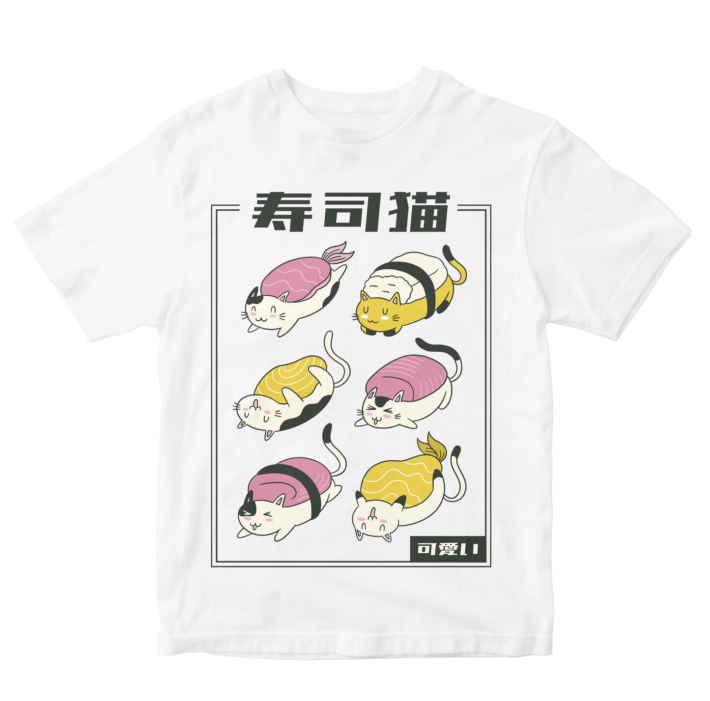 Funky Sushi Cat Rolls Kids