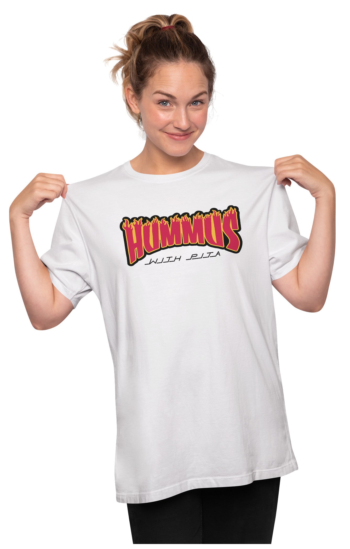 Hummus With Pita Oversized Unisex T-shirt