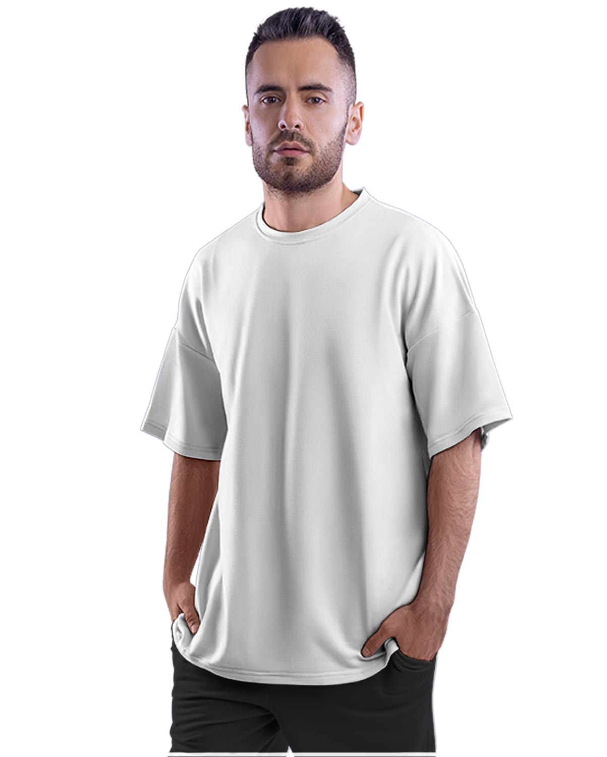 Plain Oversized Oversized Unisex T-shirt