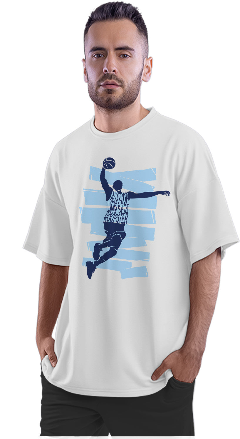 Shaq Dunk Silhouette Oversized Unisex T-shirt