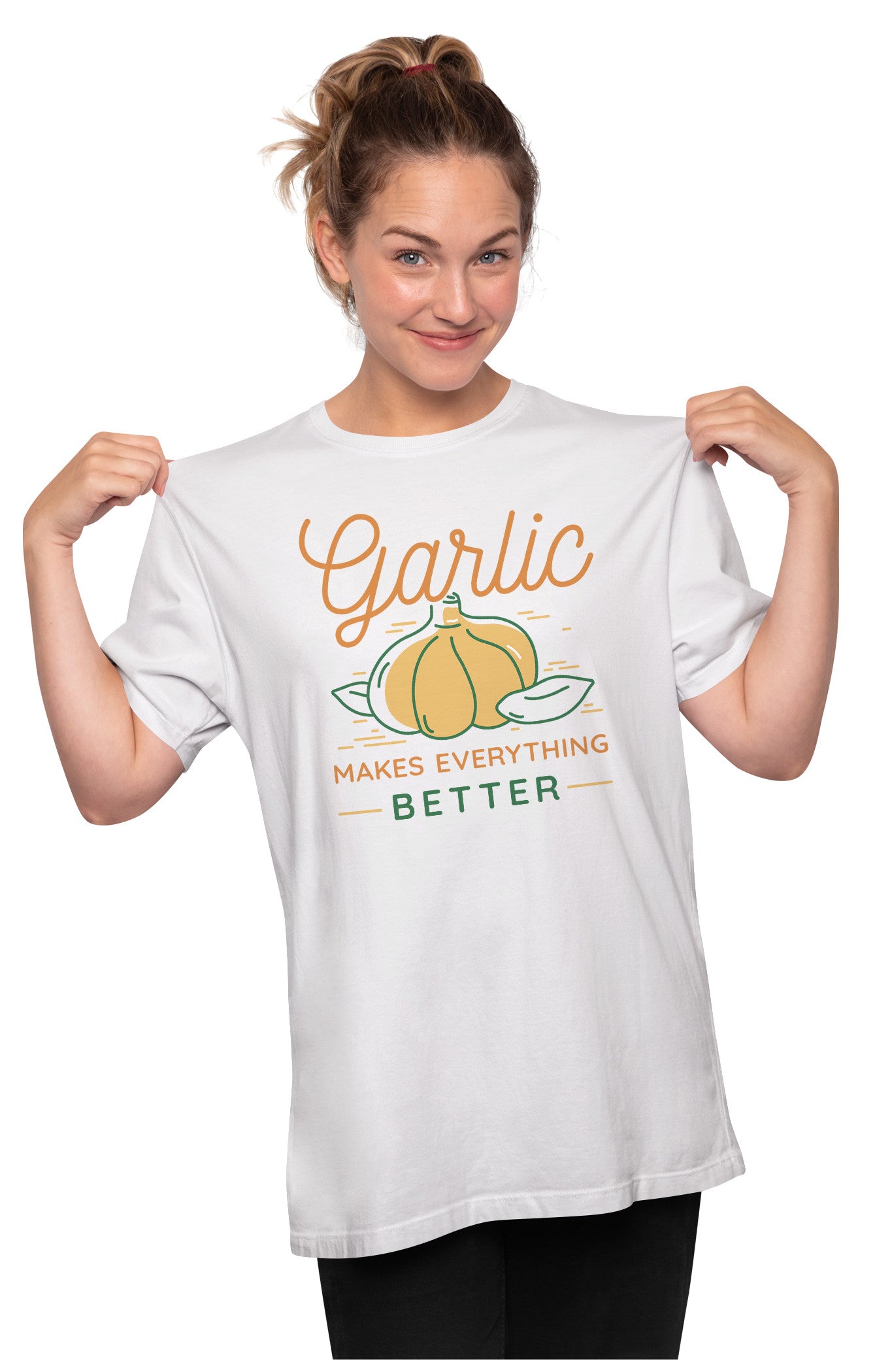Garlic Makes Everything Better Oversized Unisex T-shirt