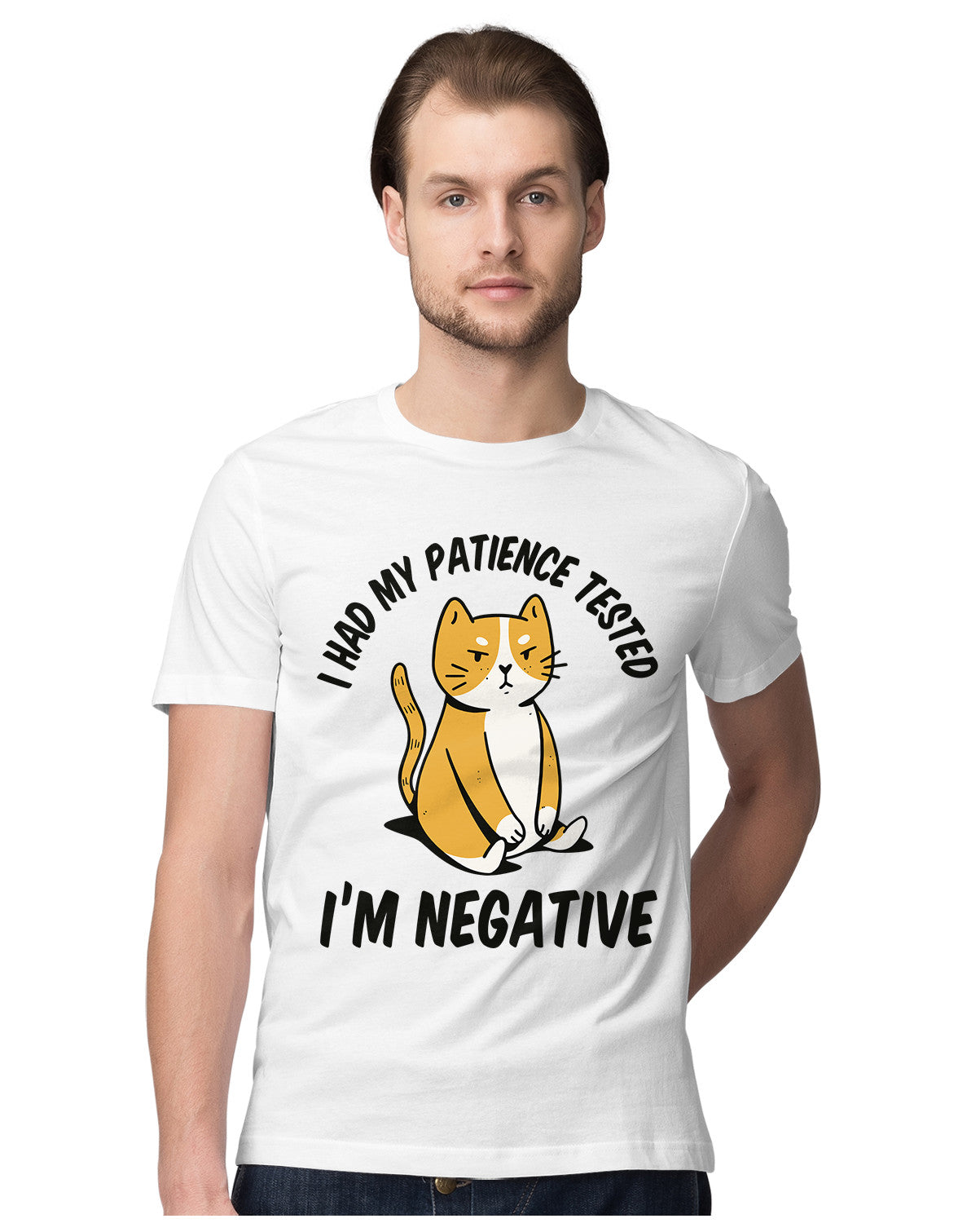 Negative Cat - Funny Quote