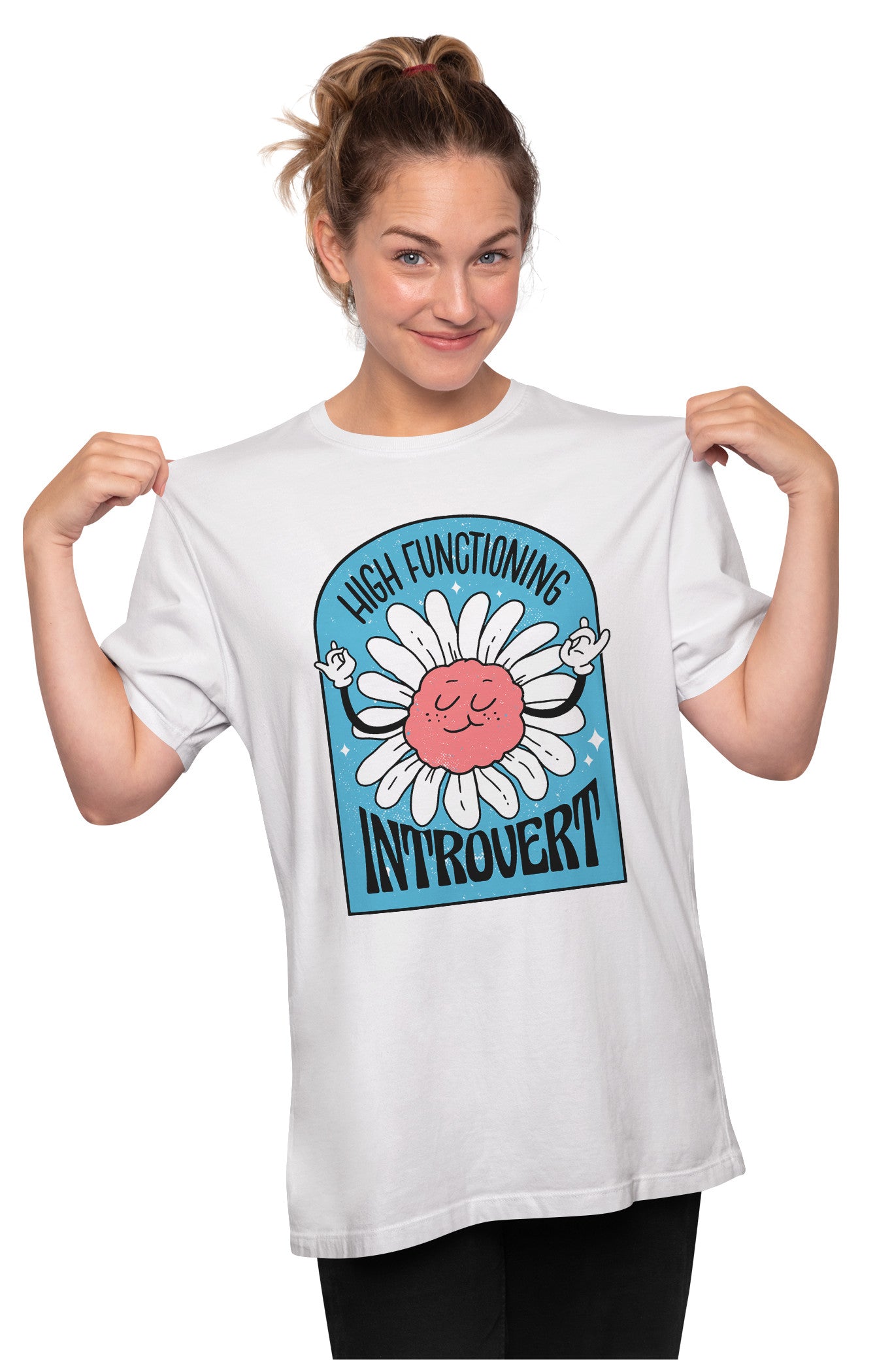 High Functioning Introvert Oversized Unisex T-shirt