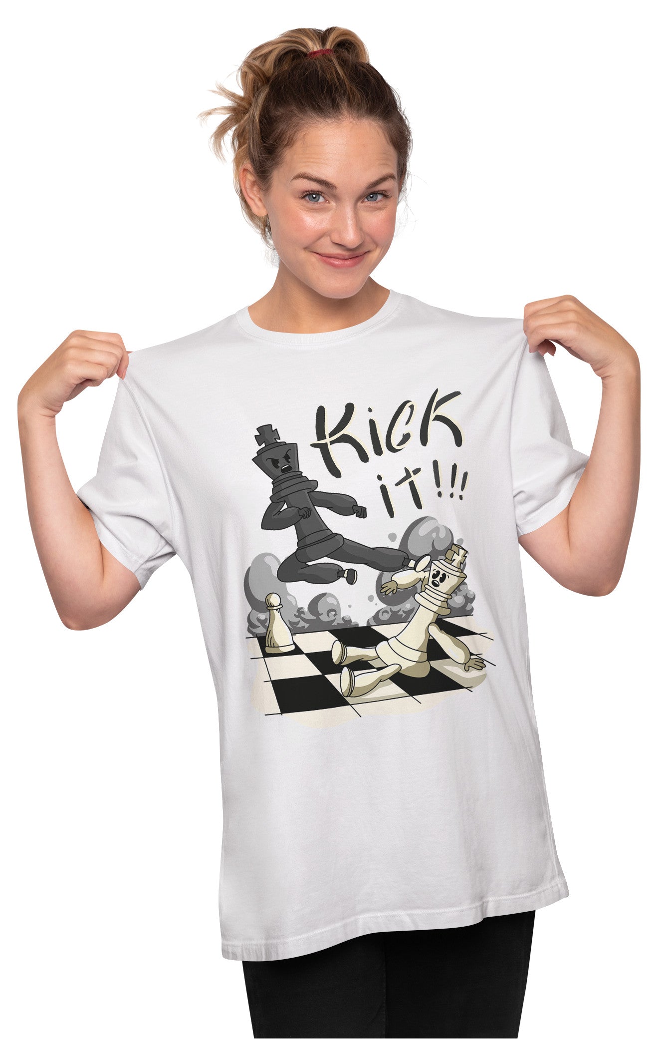 Chess - King vs King Oversized Unisex T-shirts