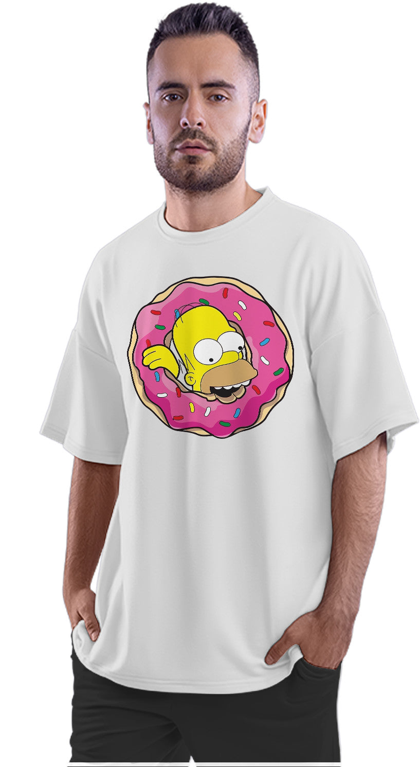 Homer Doughnut Oversized Unisex T-shirt