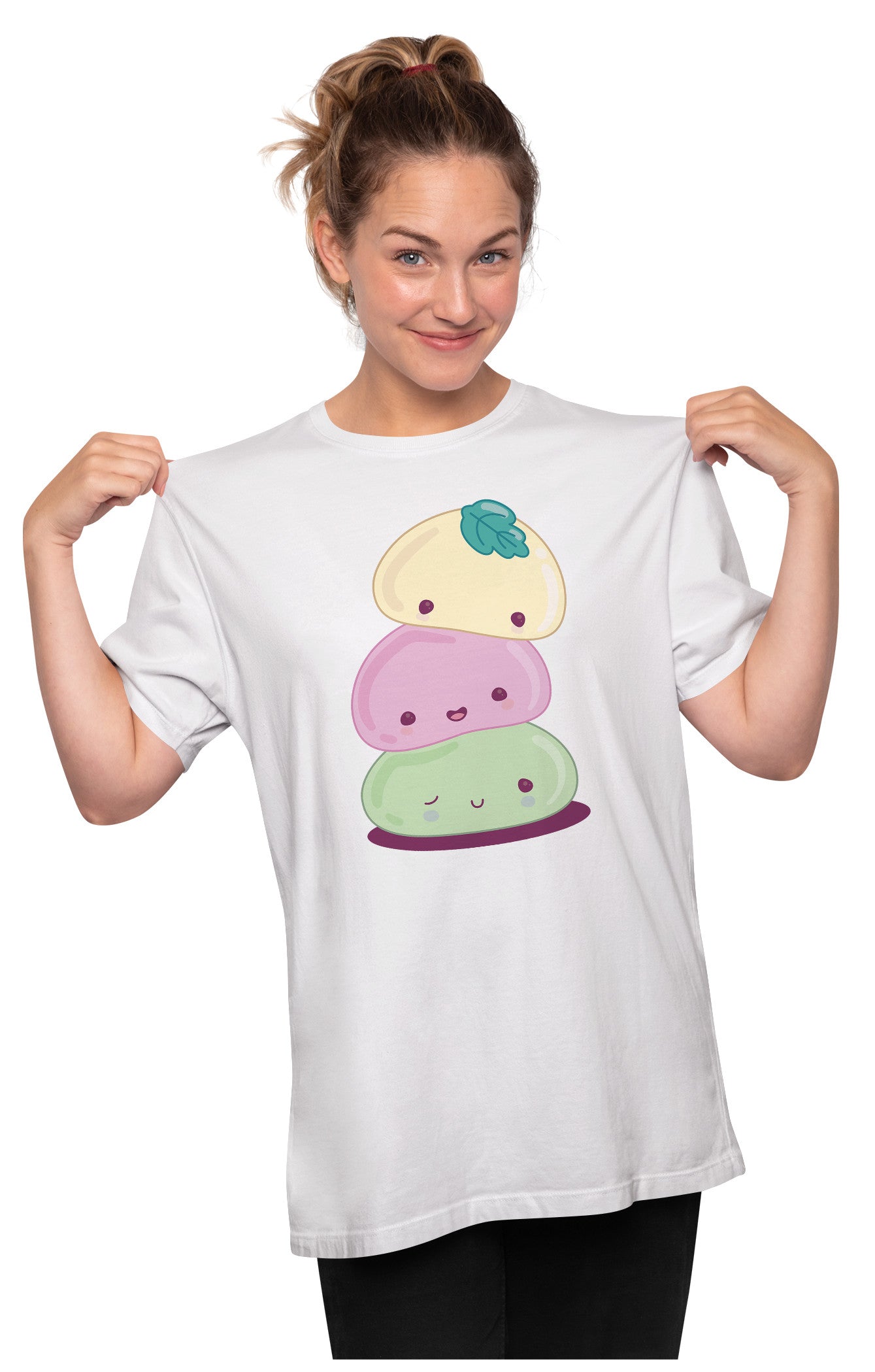 Kawaii Mochi - Japanese Rice Cake Oversized Unisex T-shirt