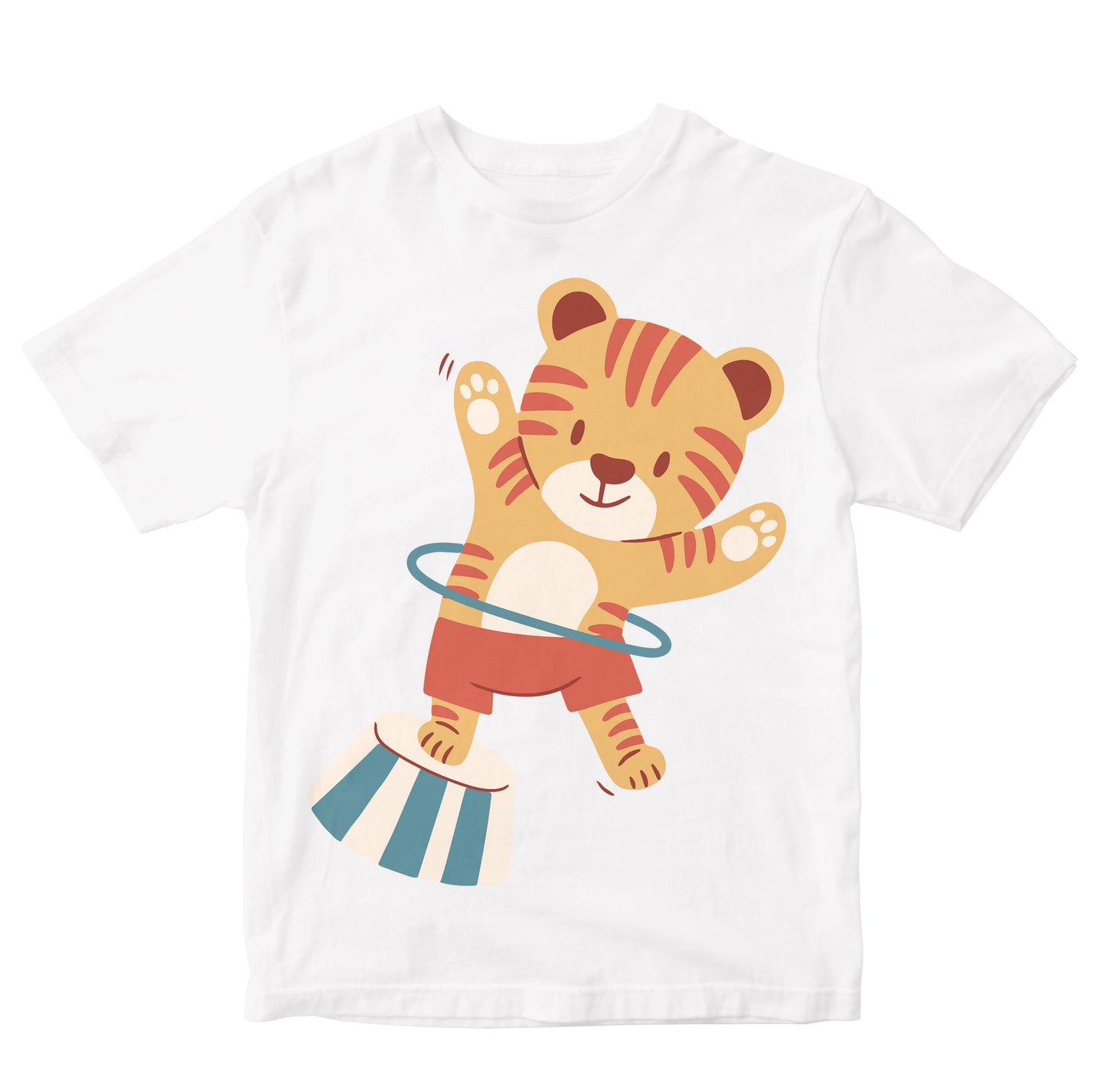 Cute Acrobatic Tiger Kids