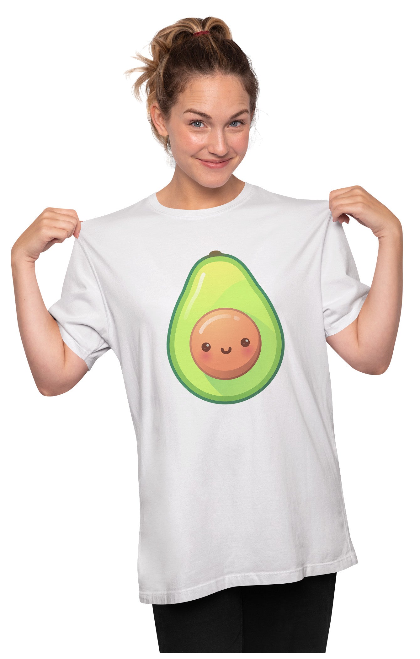 Happy Avocado Oversized Unisex T-shirt