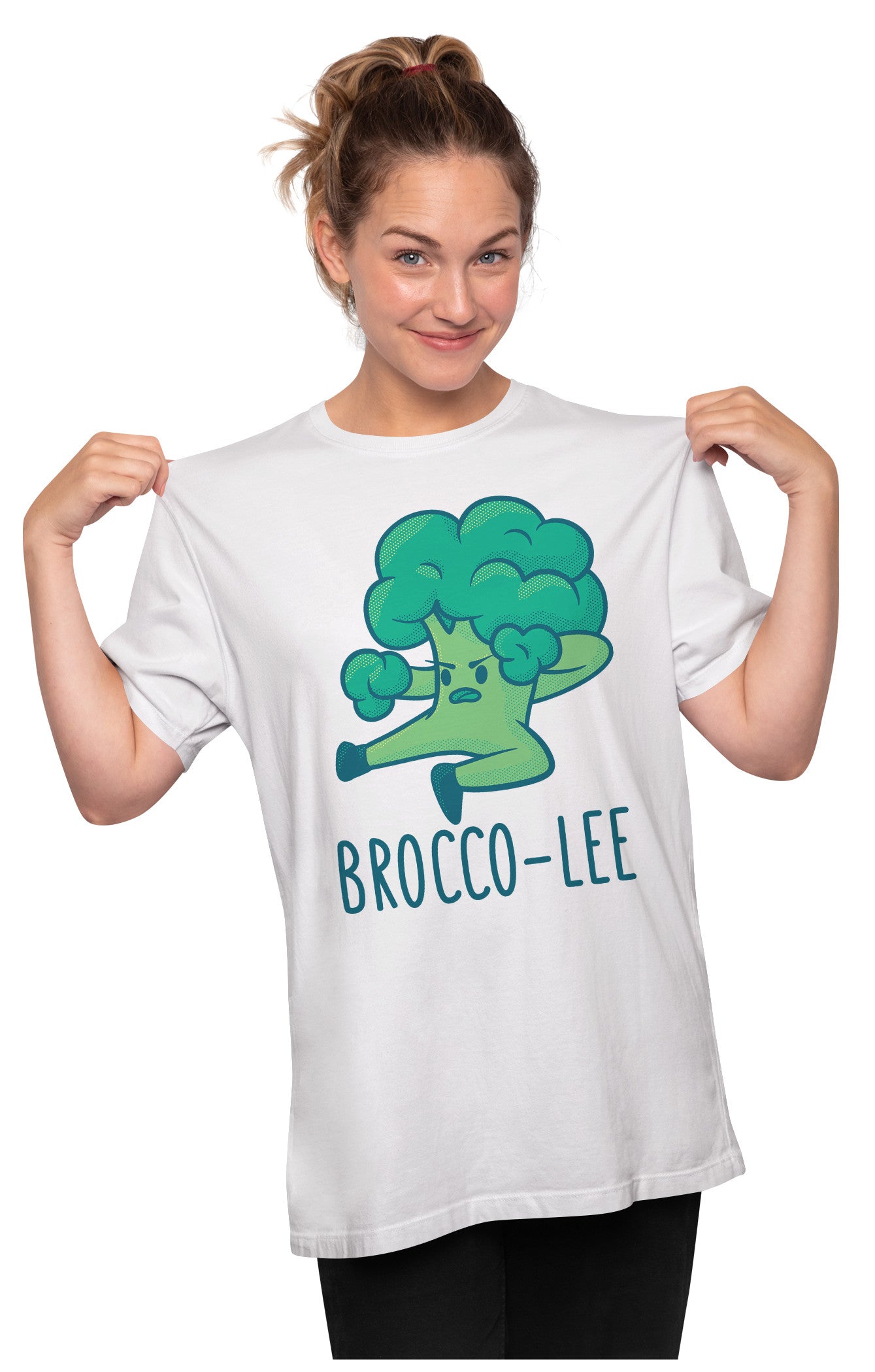 Brocco-Lee - Bruce Lee Broccoli - Kung Fu Oversized Unisex T-shirt