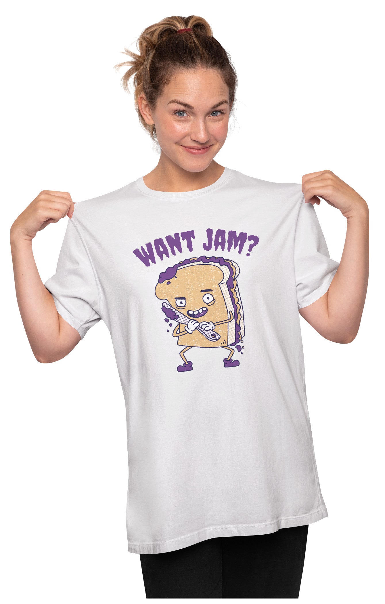 Want Jam - Psycho Bread Oversized Unisex T-shirt