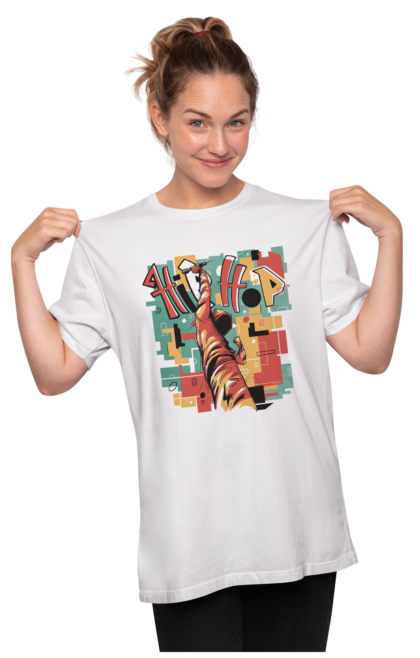 Hip Hop Abstract Art Oversized Unisex T-shirt