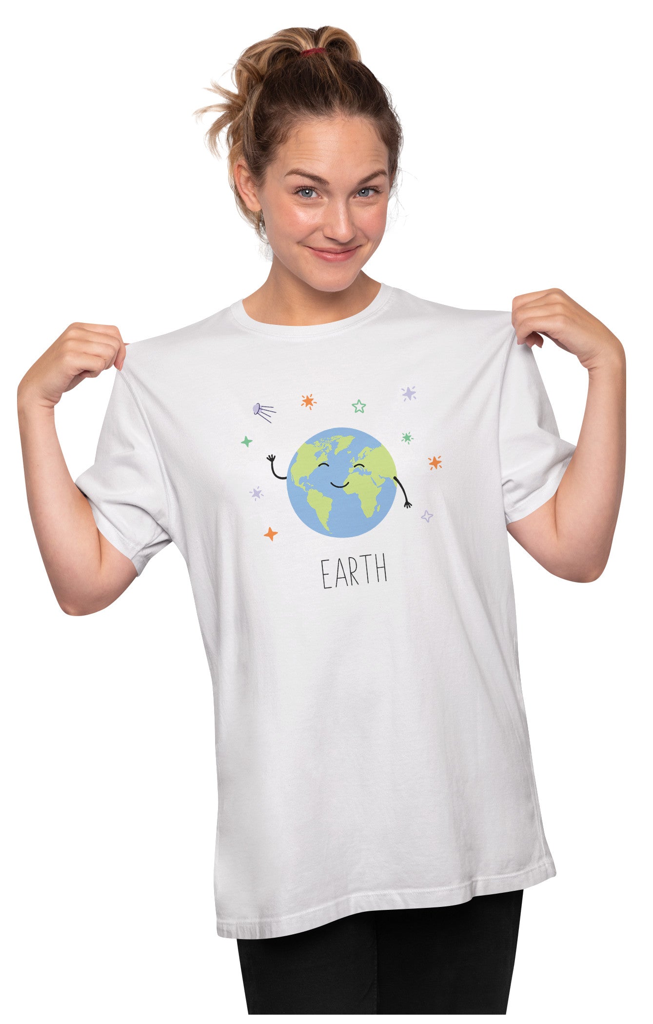Happy Earth Oversized Unisex T-shirt