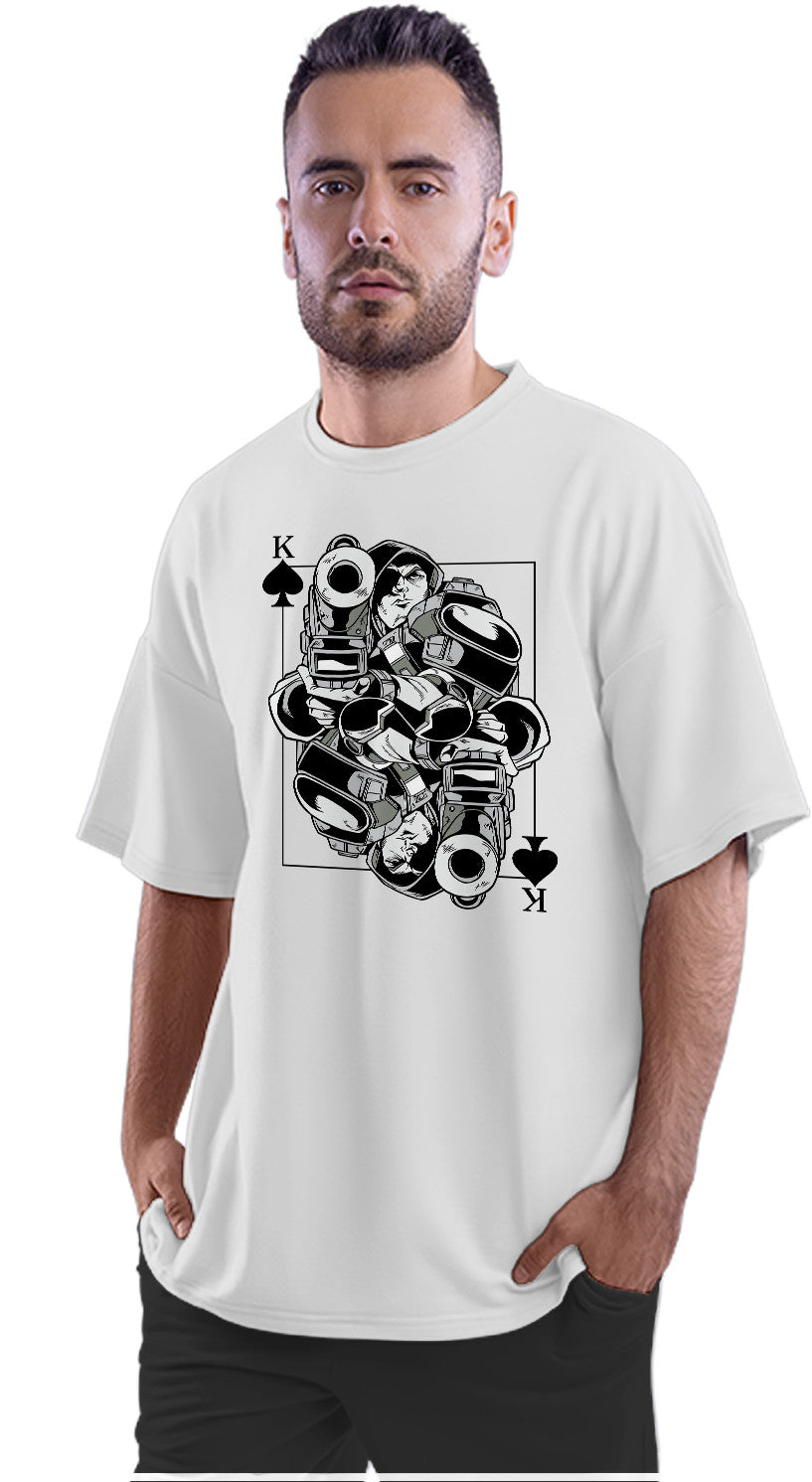 Sniper Card - King Of Snipers Oversized Unisex T-shirt