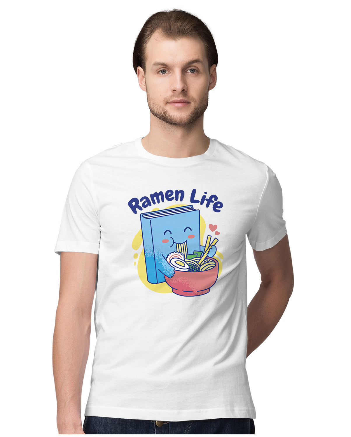 Book Eating Ramen