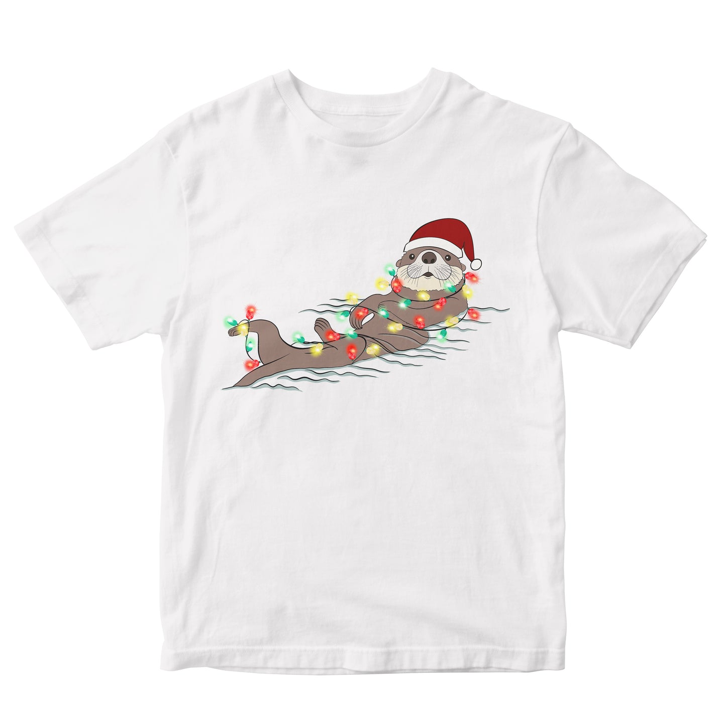 Cozy Christmas Otter Kids