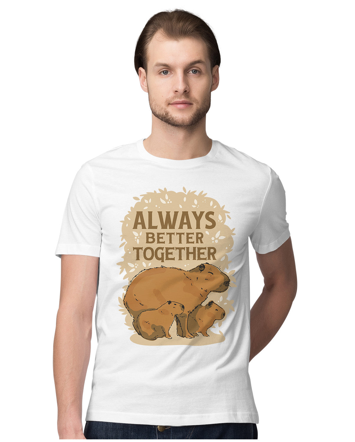 Always Better Together - Capybara Family Quote