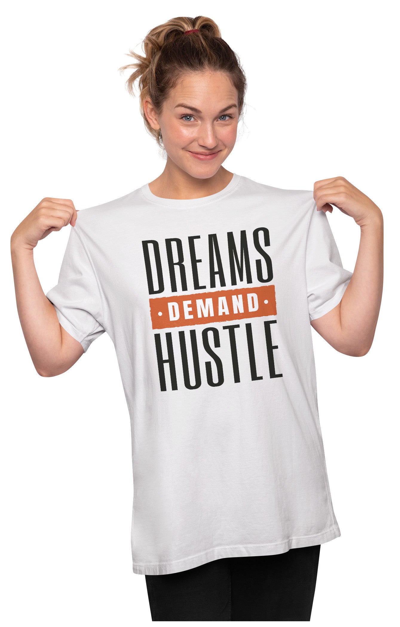 Dreams Demand Hustle Oversized Unisex T-shirt