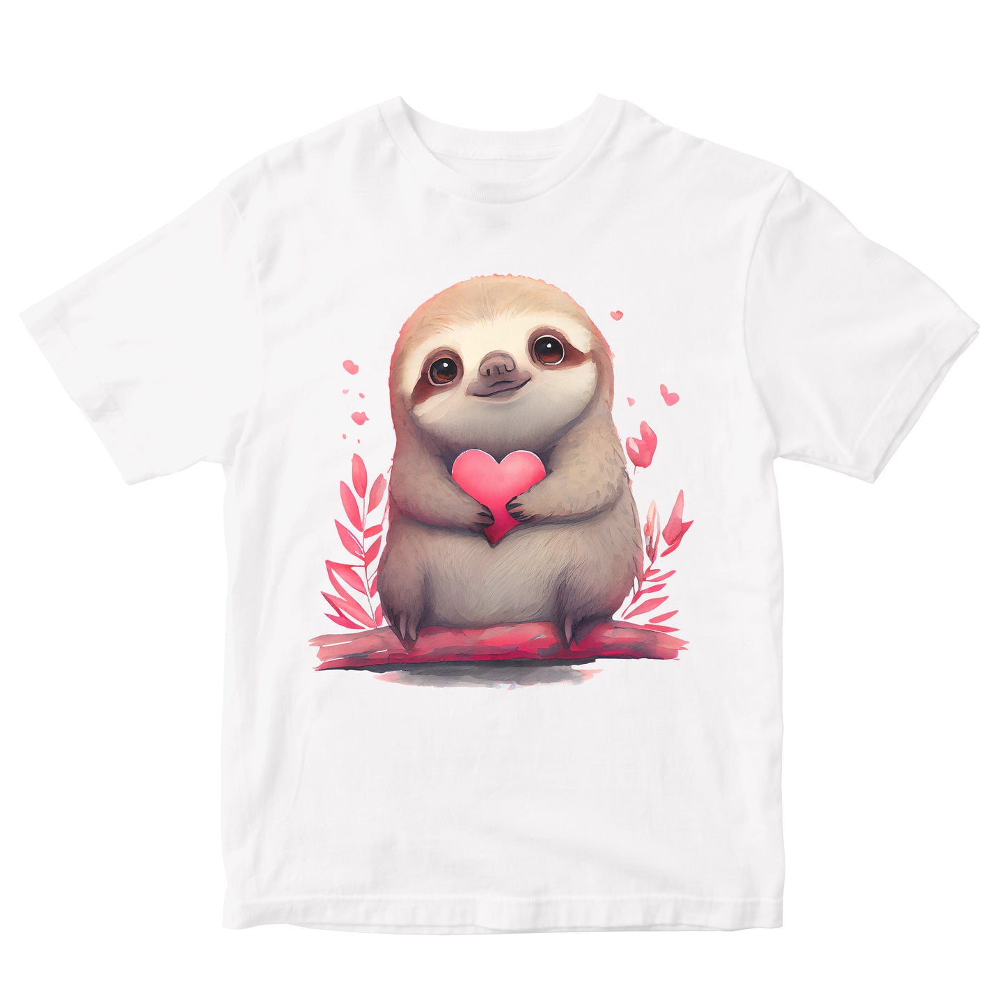 Cute Sloth With Hearts Toddler