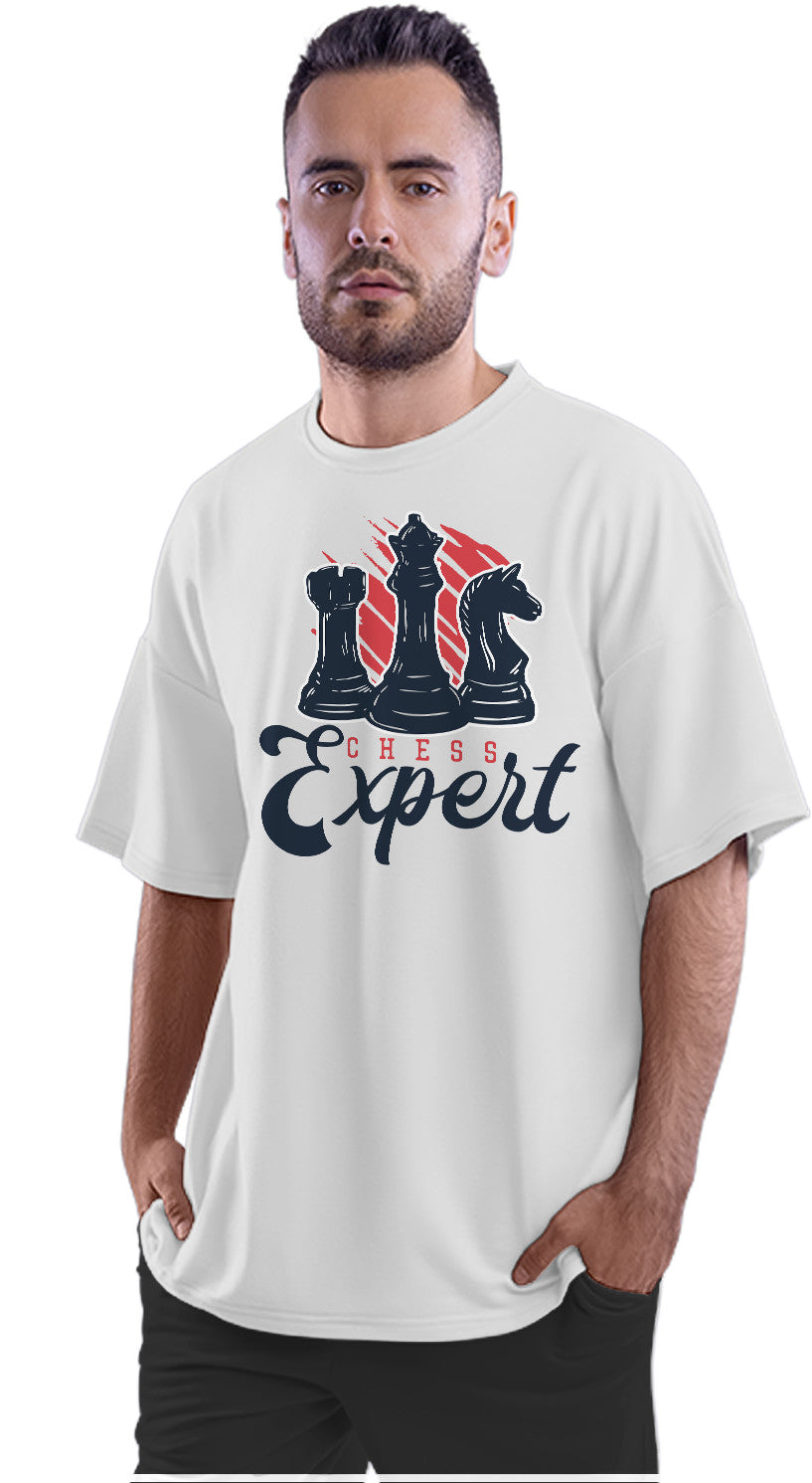 Chess Expert Oversized Unisex T-shirt