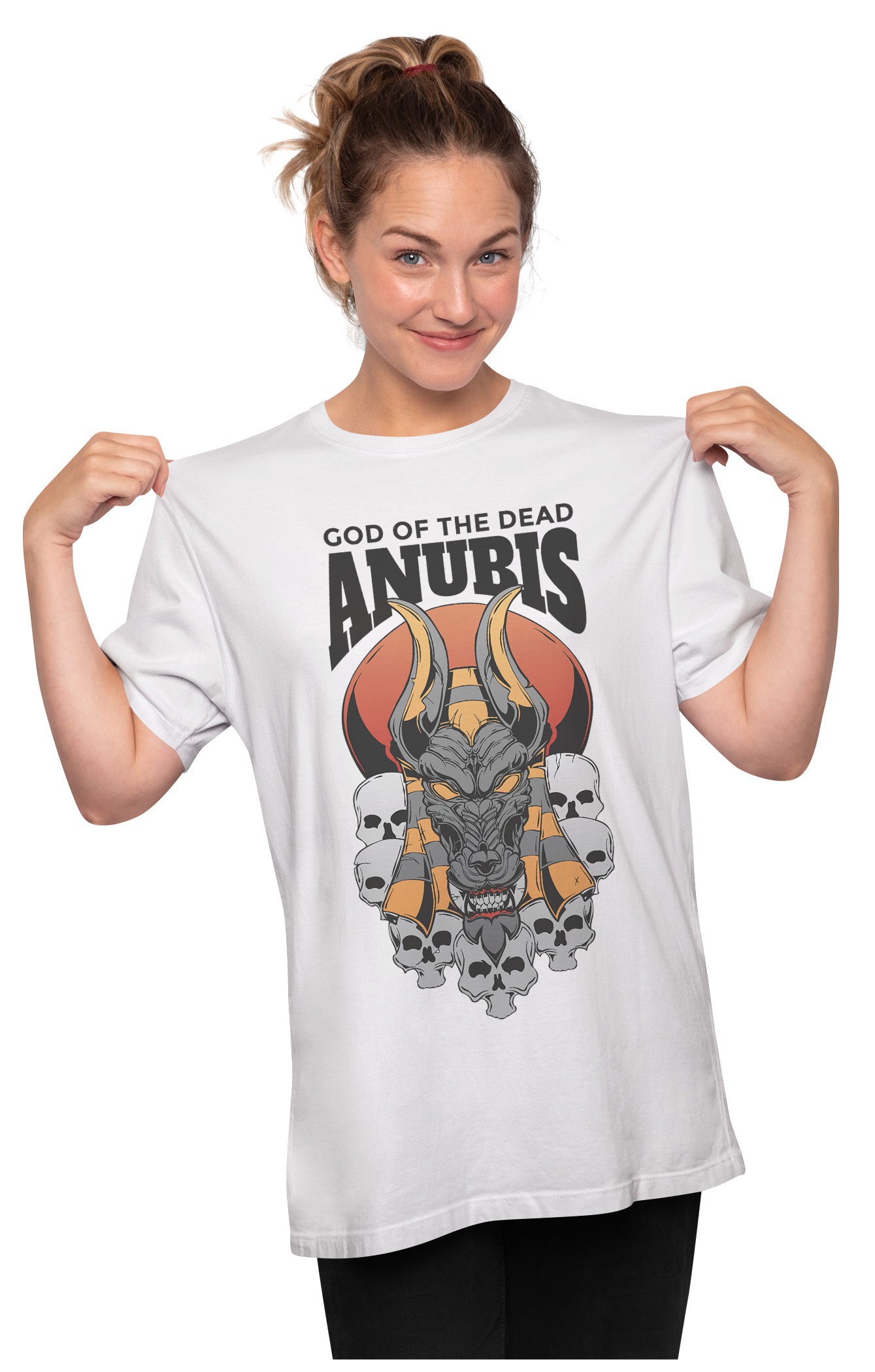Anubis - God Of The Dead - Ancient Egypt Oversized Unisex T-shirt