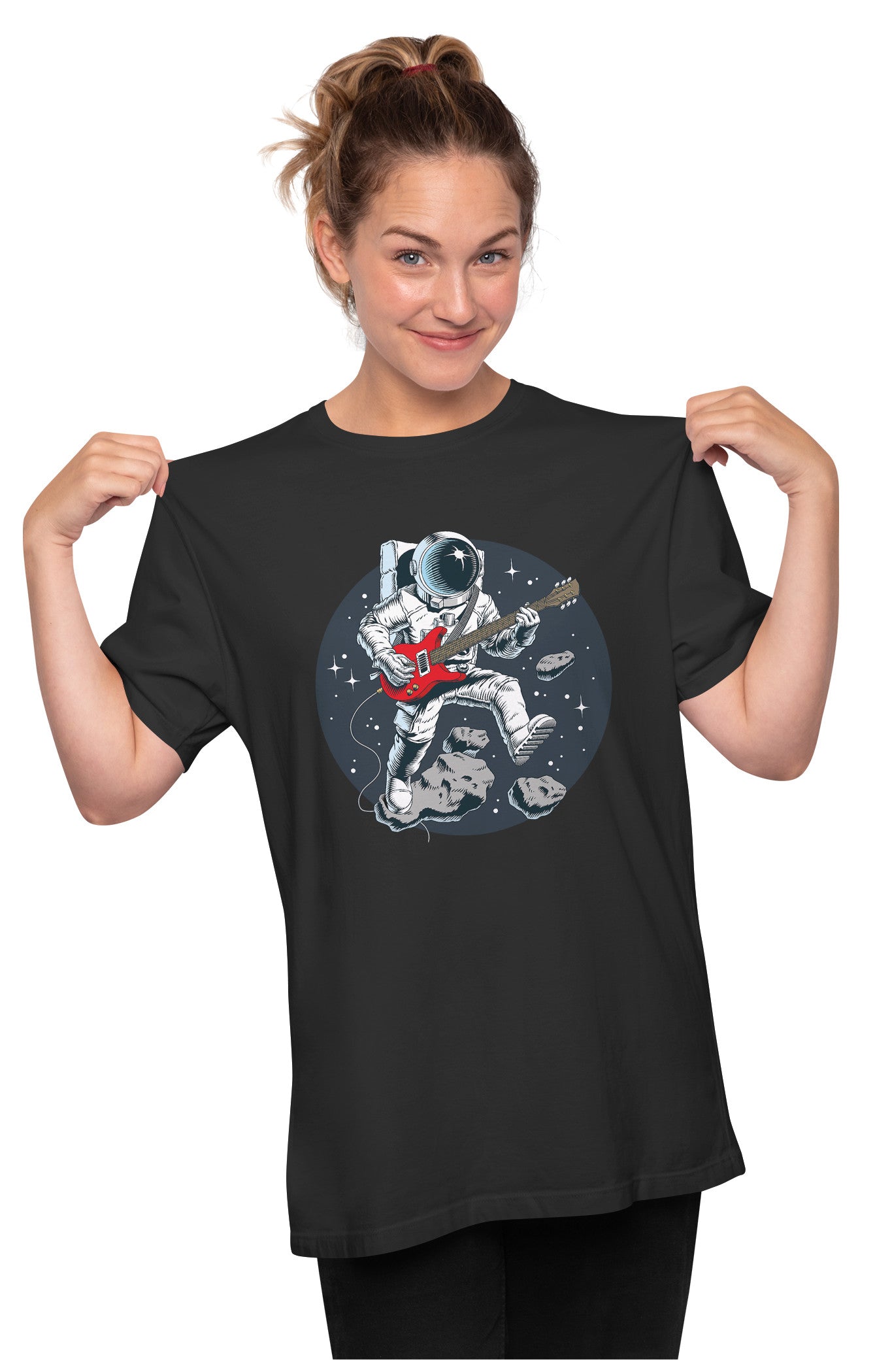 Astronaut With Electric Guitar