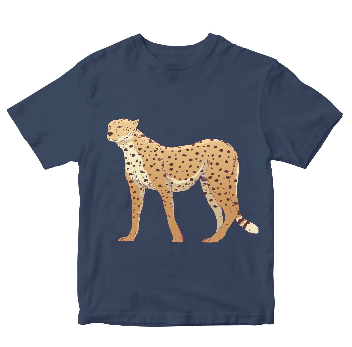 Cheetah Hand Drawn Illustration Toddler