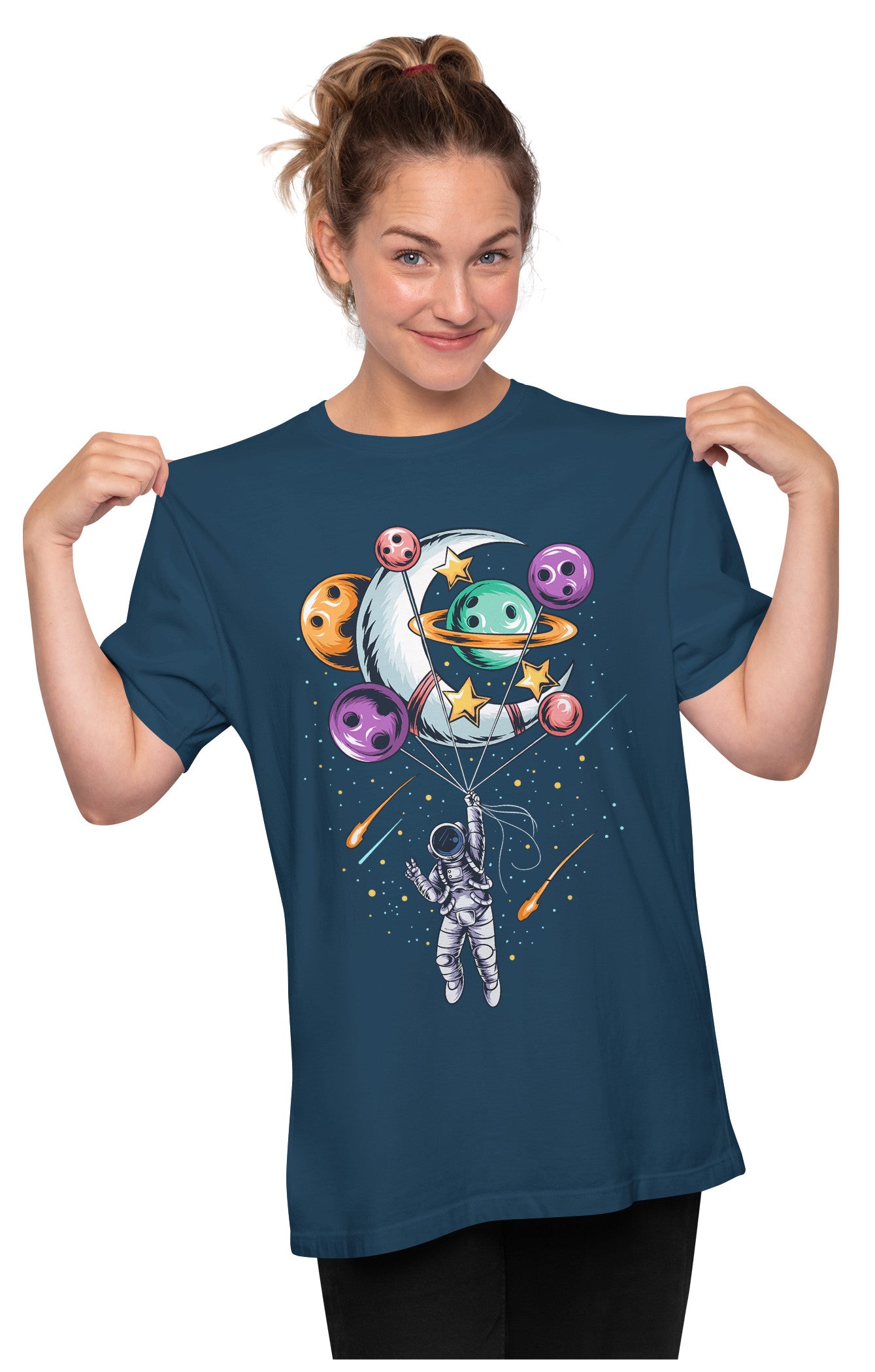 Astronaut Floating In Space