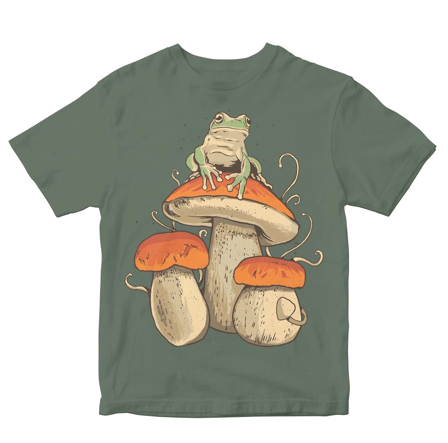 Frog On Mushroom Toddler