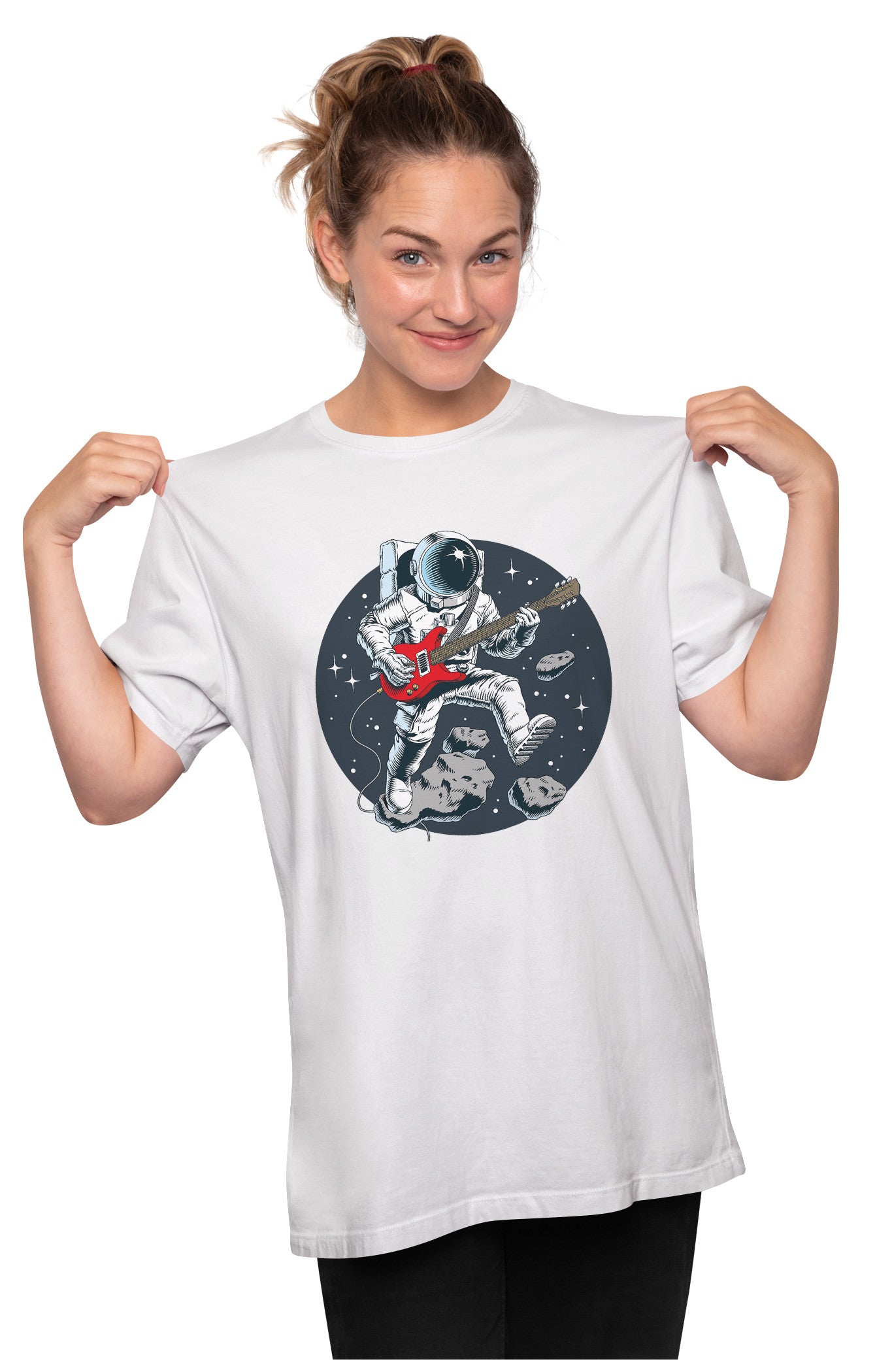 Astronaut With Electric Guitar