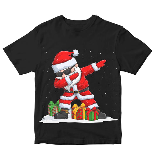Cool Santa Dabbing Over Christmas Gifts Toddler