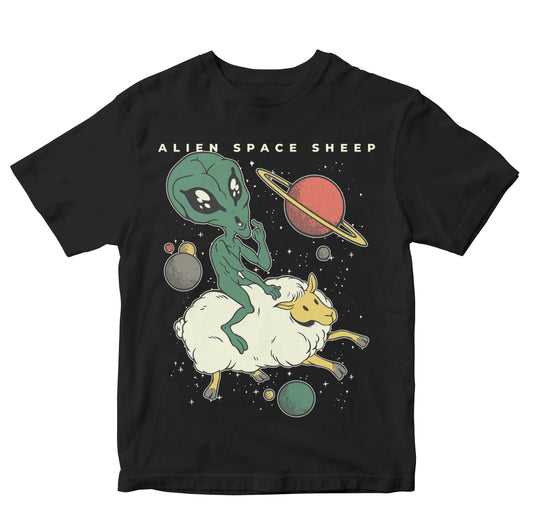 Alien Space Sheep (Ship) - Funny Word Play Kids
