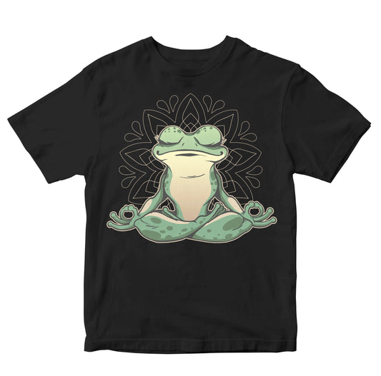 Meditating Frog - Yoga Todder