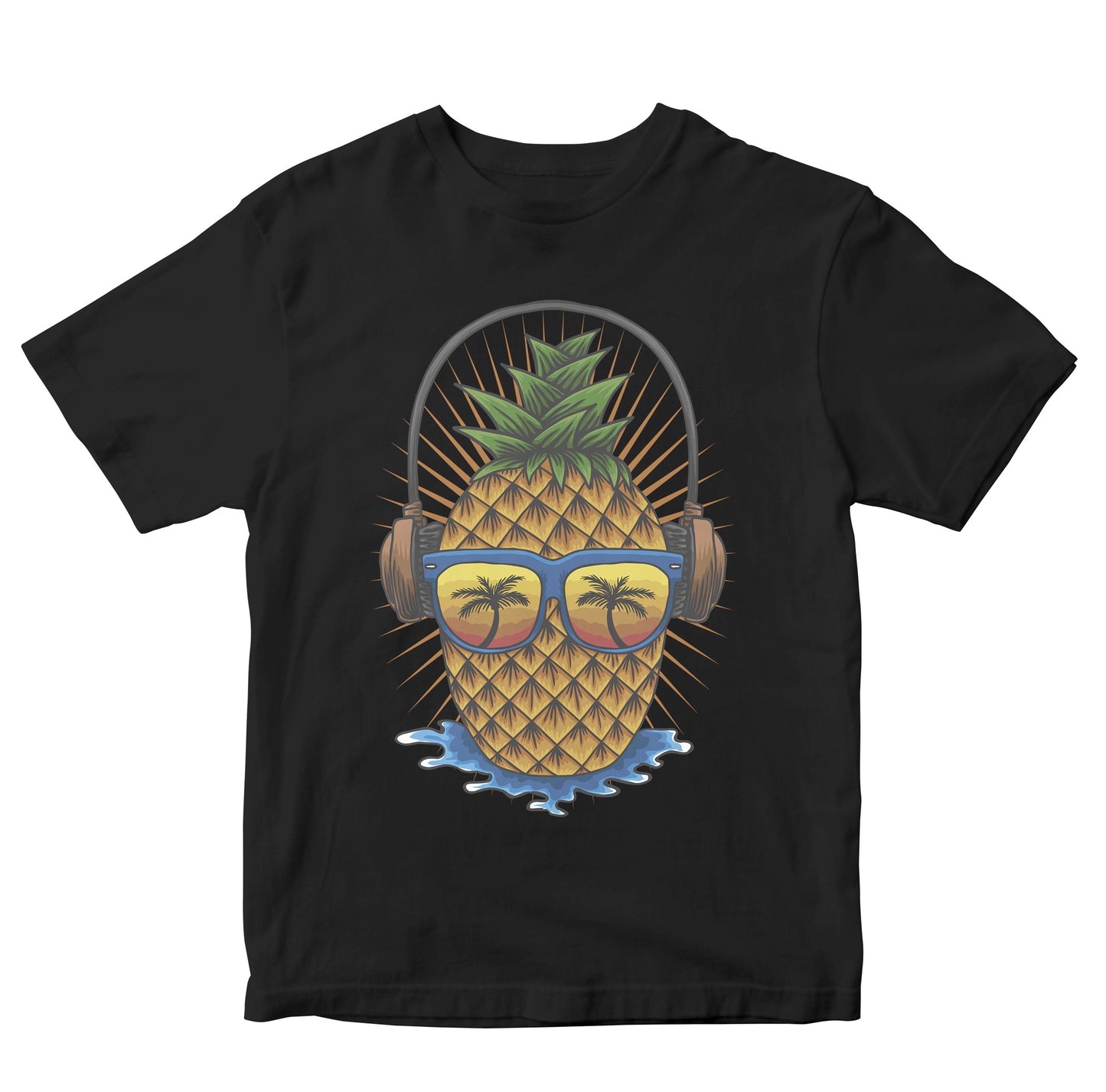 Pineapple With Headphones Kids