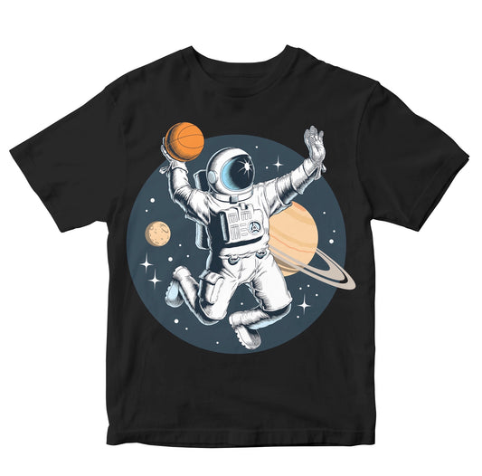 Astronaut Playing Basketball - Space Dunk  Toddler