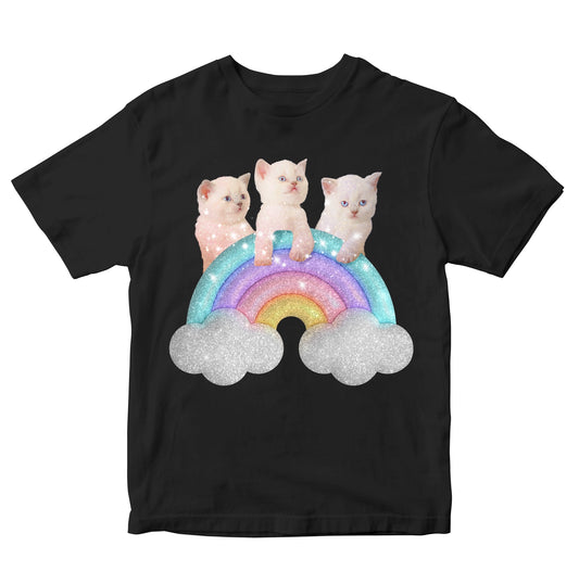 Sparkling Rainbow Cats Kids