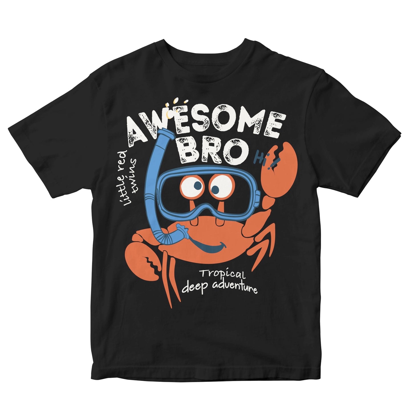 Awesome Snorkeling Crab Kids