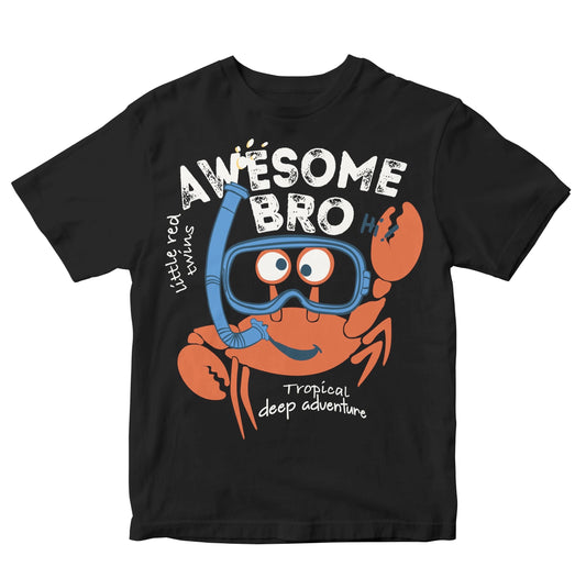 Awesome Snorkeling Crab Kids