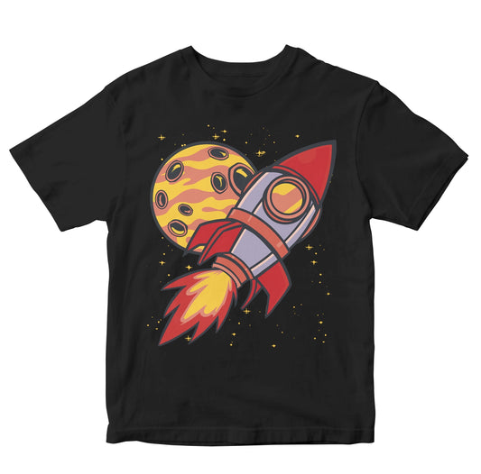 Rocket & Planet In Space Toddler
