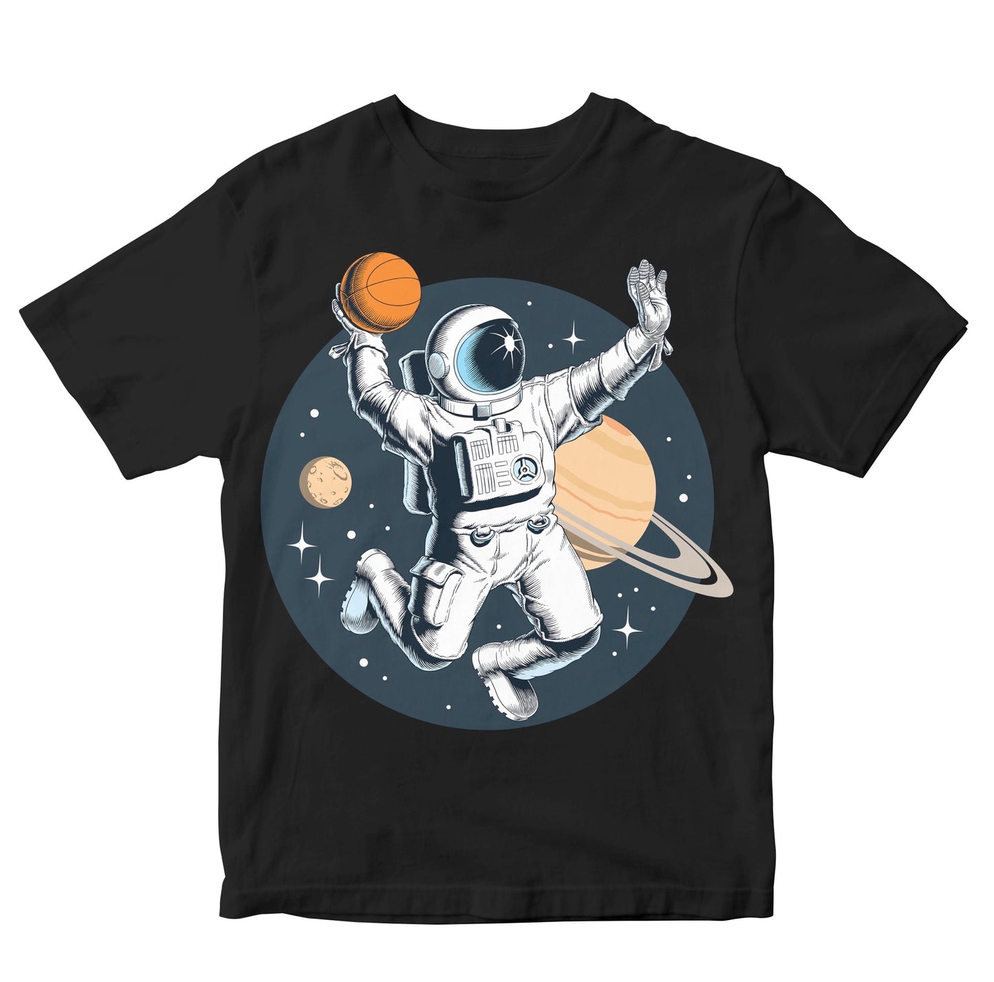 Astronaut Playing Basketball - Space Dunk  Kids