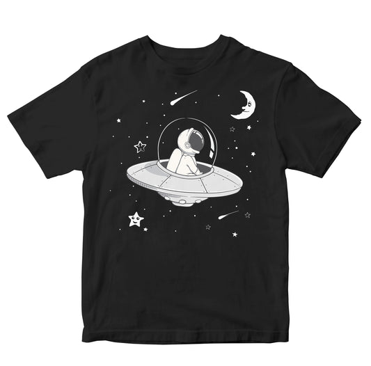 Astronaut In UFO Type Spacecraft Toddler
